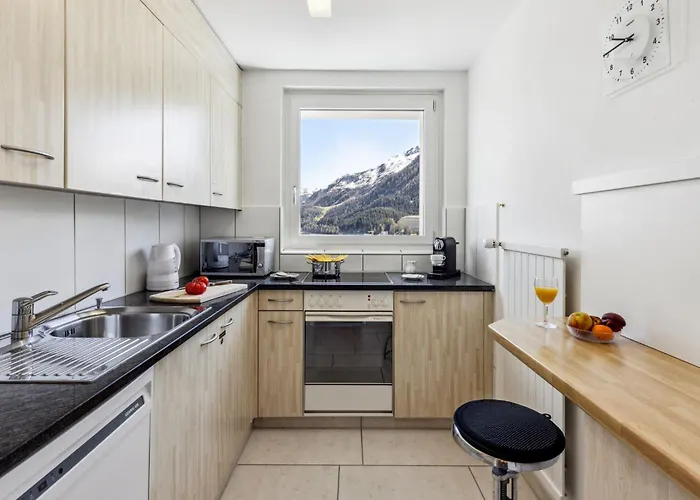 Апартаменты Apartment Guardaval Apt 101 By Interhome Давос